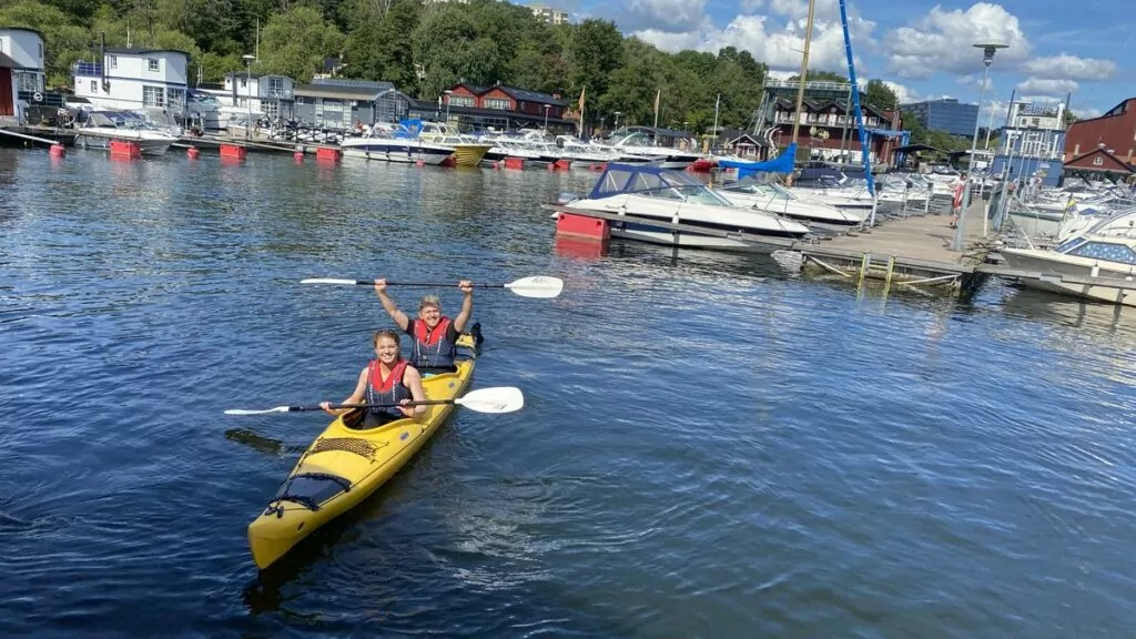 Göra i Stockholm - paddla kanot