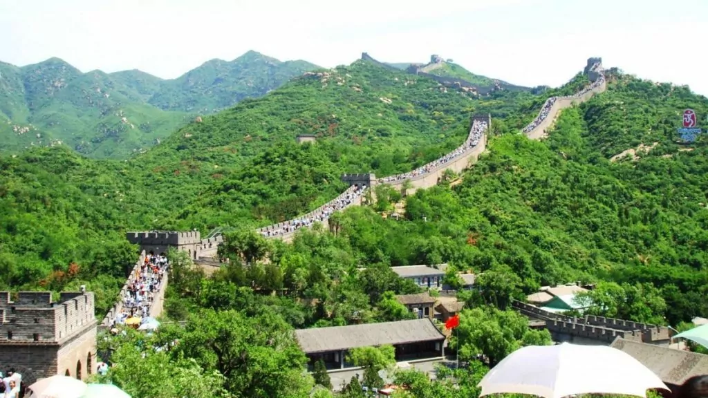 Kina-kinesiska-muren i Östasien