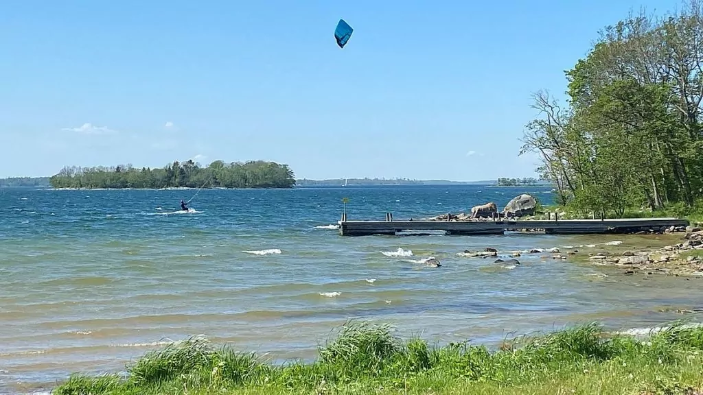 Kapellskärs camping i Riddersholms naturreservat