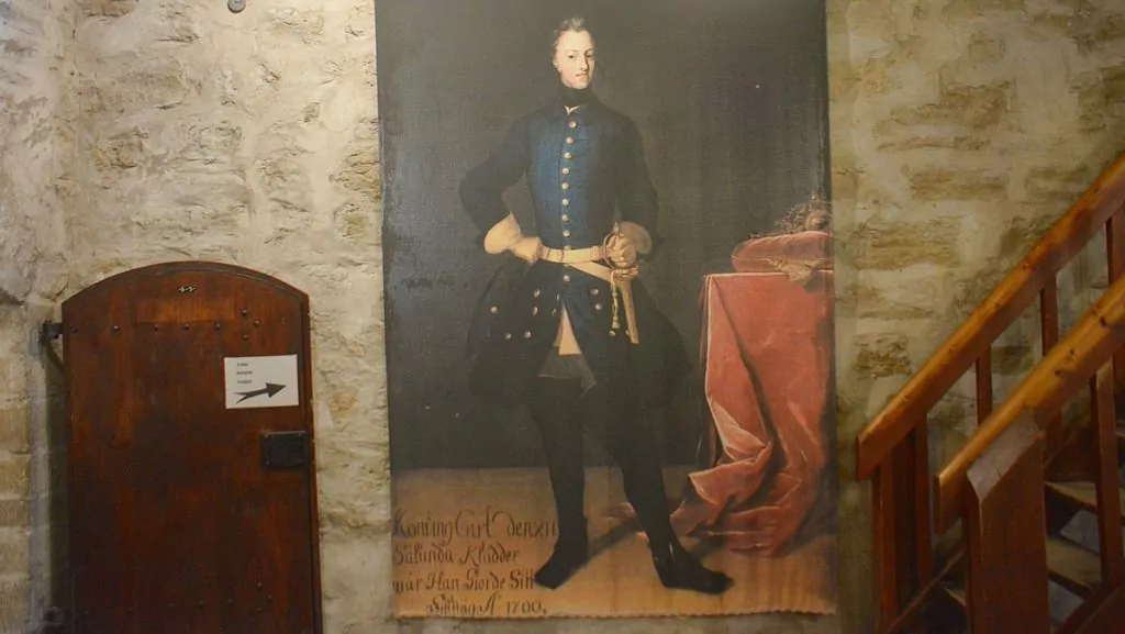 Svensk kung i Narva i Estland