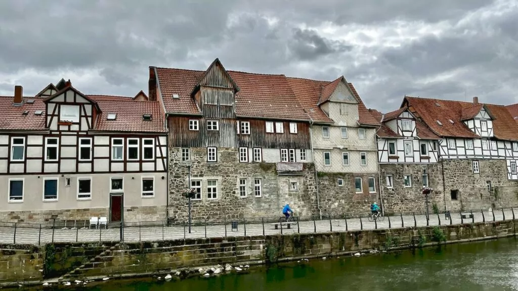 Korsvirkesvägen i Tyskland - Hann.Münden