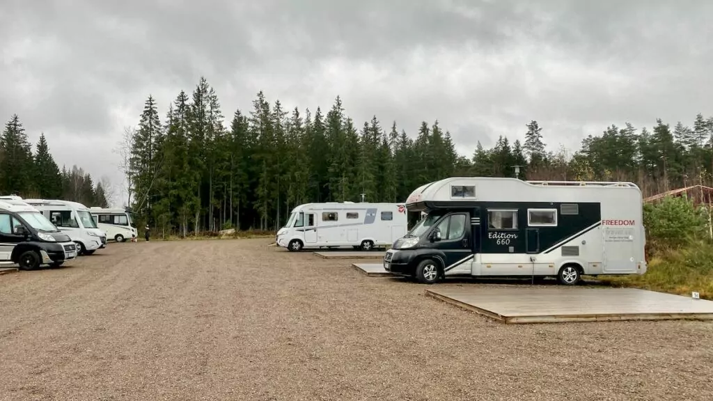 Ställplatser i Småland - Kosta Lodge