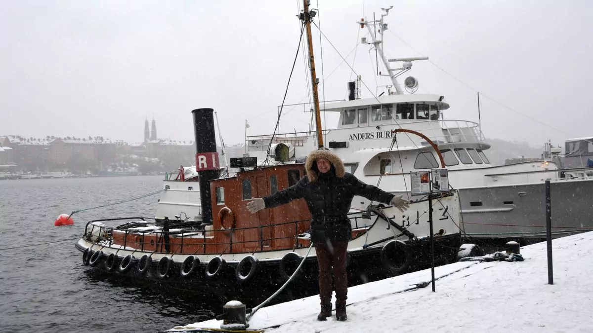 Bland skeppen vid Norr Mälarstrand