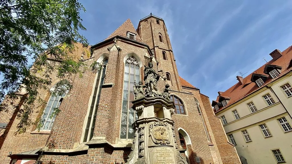 Kyrka i Wroclaw