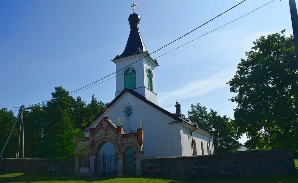 Kyrkan på Kynö i Estland