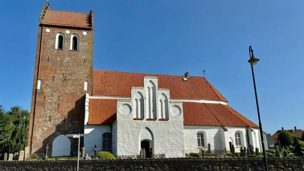 Båstad med husbil - kyrkan