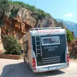 Dramatiska vägar på västra Korsika