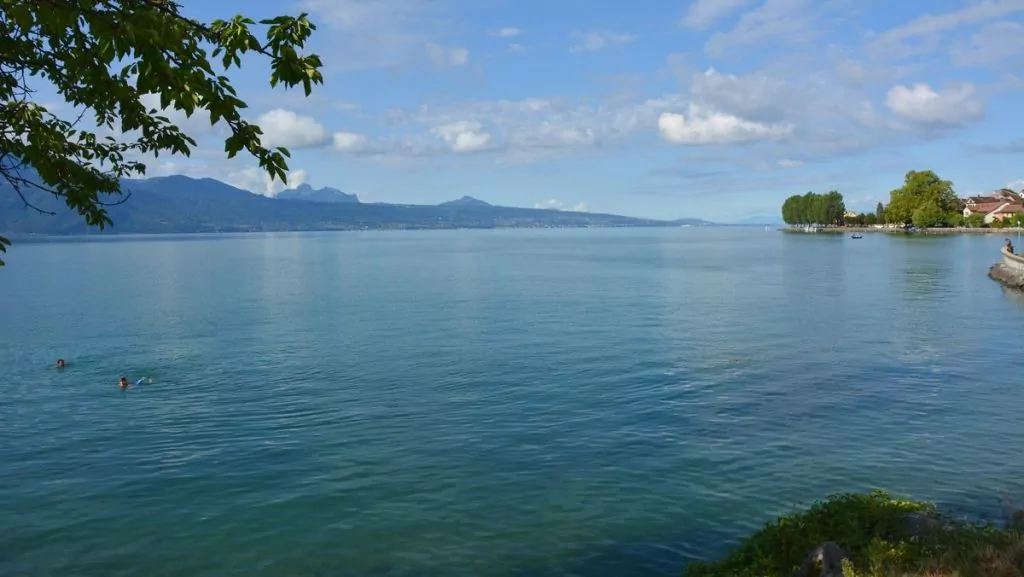 Genevesjön och vinregionen Lavaux