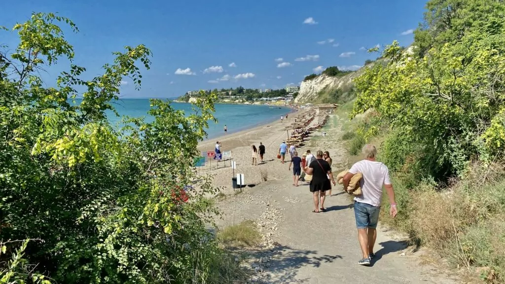 golf i Bulgarien - och strandbesök