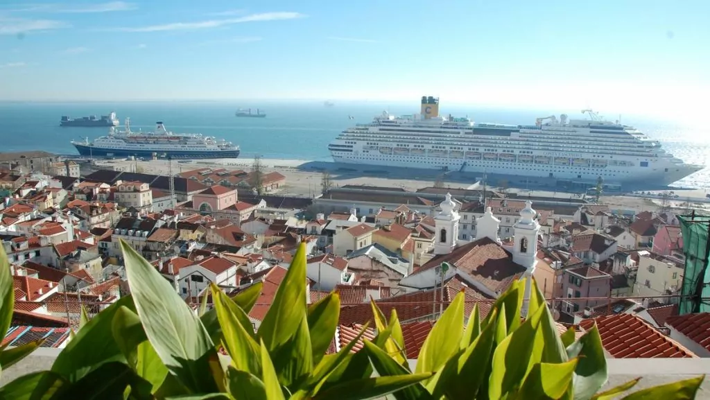 Lissabon i Portugal