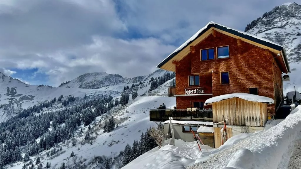 Kulinarisk vintervandring i Österrike - Alpgasthof Jägerstüble