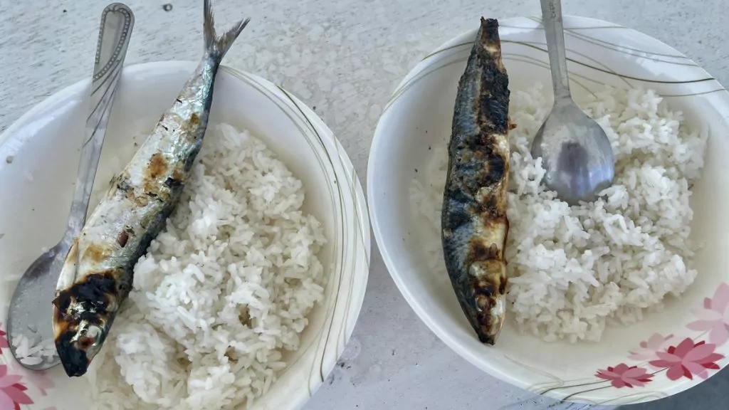 Fisk och ris - mat i Filippinerna