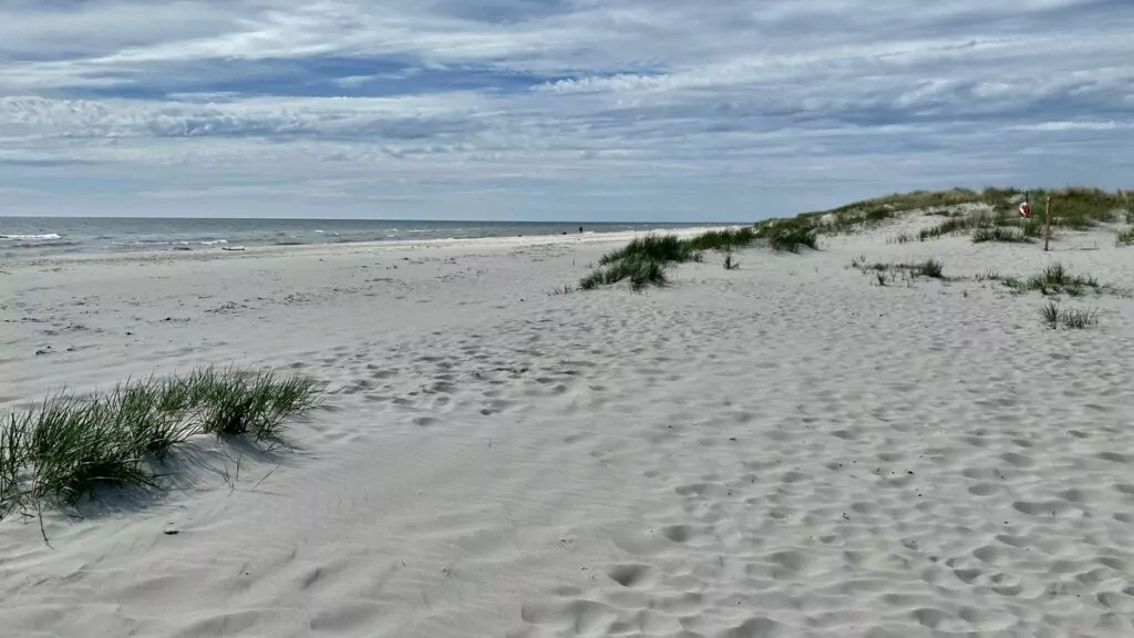 Stränder på Österlen - Sandhammaren och Mälarhusen