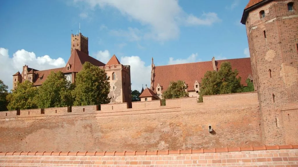 Borgen Malbork i Polen