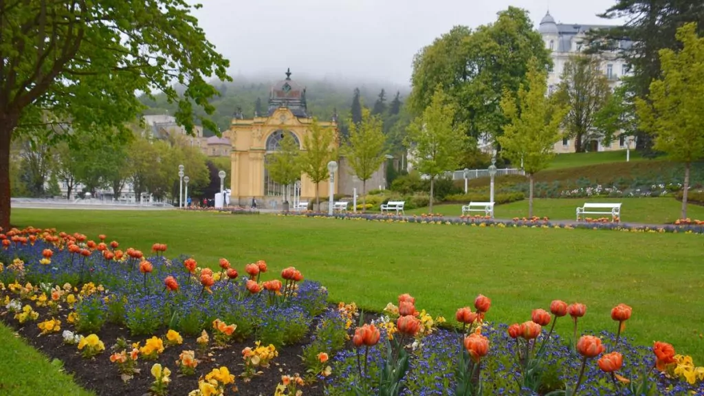 Marienbad, dricka brunn