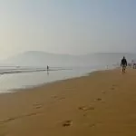 Största stranden i Agadir i Marocko – Plage d’Agadir