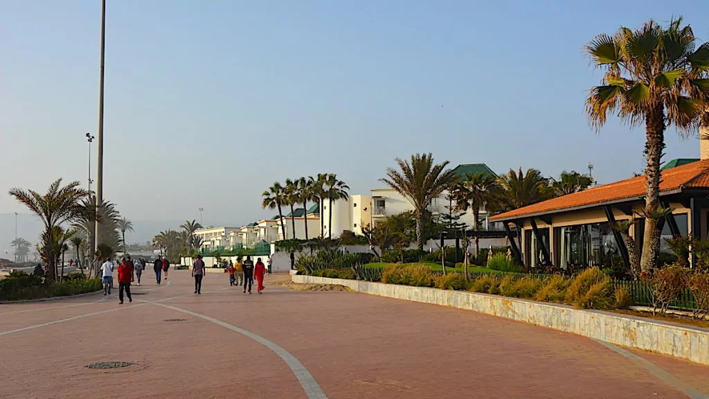Strandpromenad Agadir