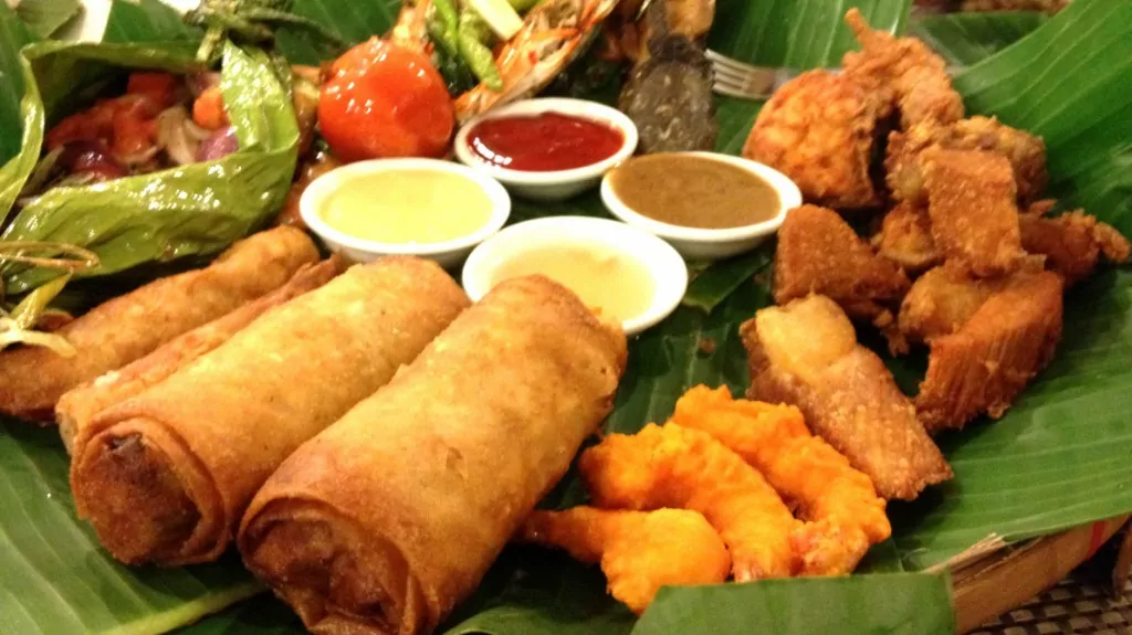 Exotisk mat på en restaurang i Filippinerna - känner du dig irriterad ...?