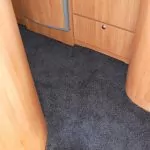 Ny matta i husbilen