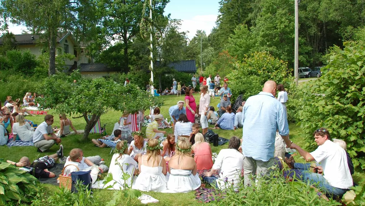 Midsommar i Åkersberga