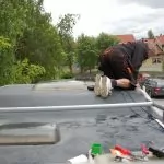 Montering av solpanel