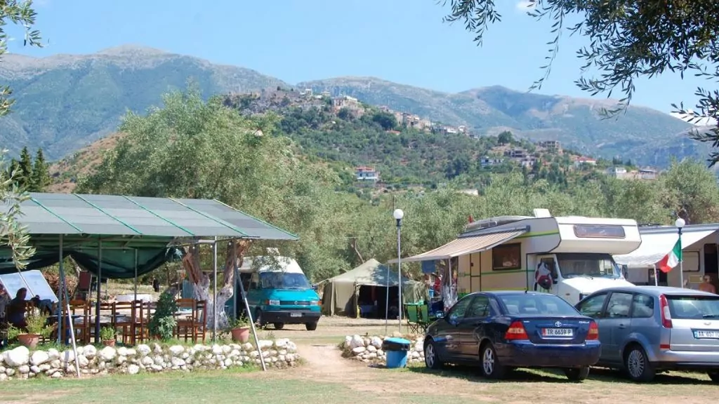 Camping Moskato från en annan vinkel