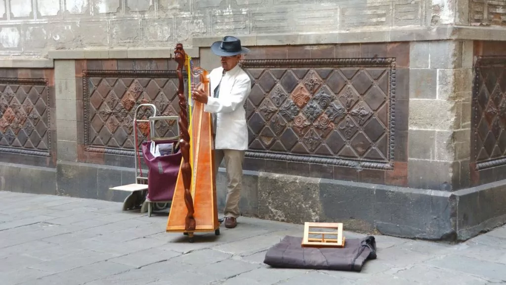 Musiker i Barcelona