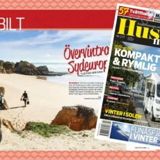 Husbil och husvagn