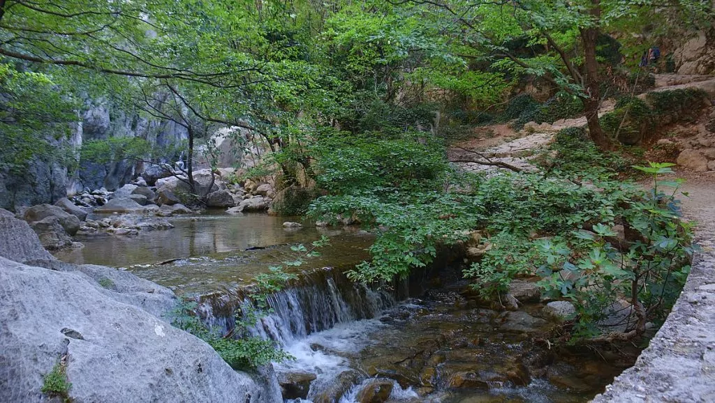 Paklenica nationalpark i Kroatien