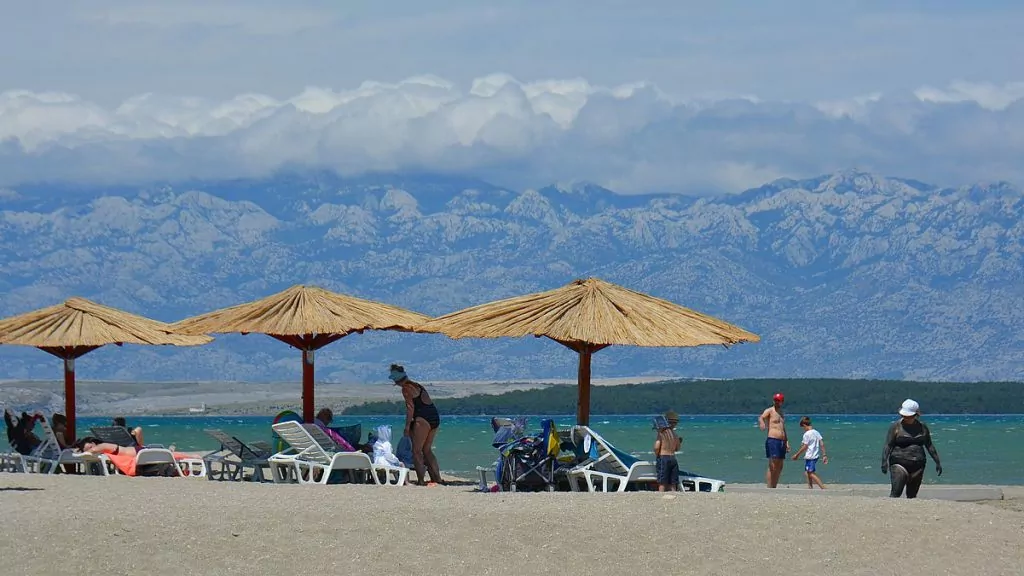 medicinsk lera i Nin i Kroatien