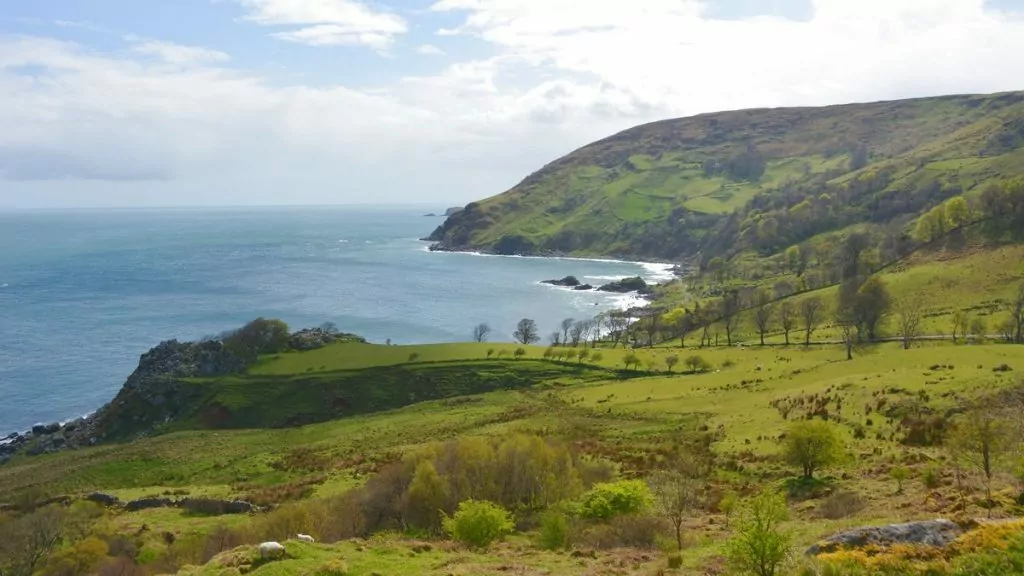 resmål på Irland - Murlough Bay 