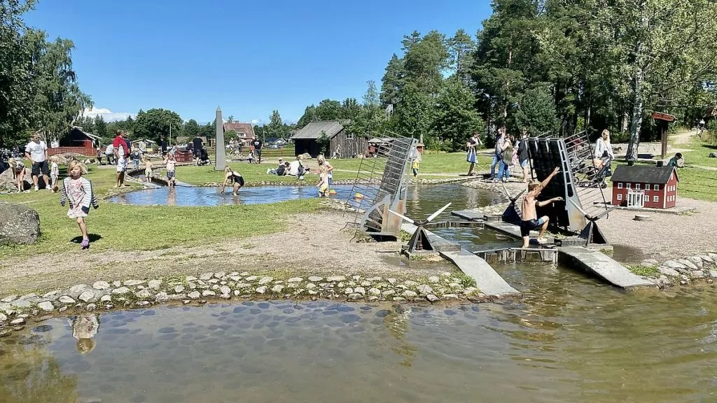 Barnens minikanal i Norrqvarn