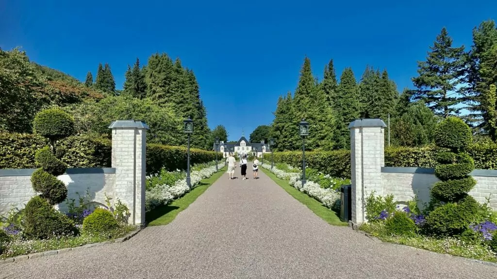 Båstad med husbil - Norrvikens trädgårdar