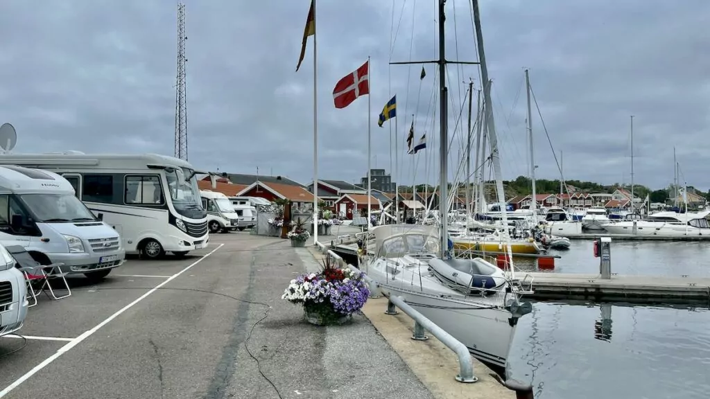 Ställplatser i Bohuslän - Öckerö hamn