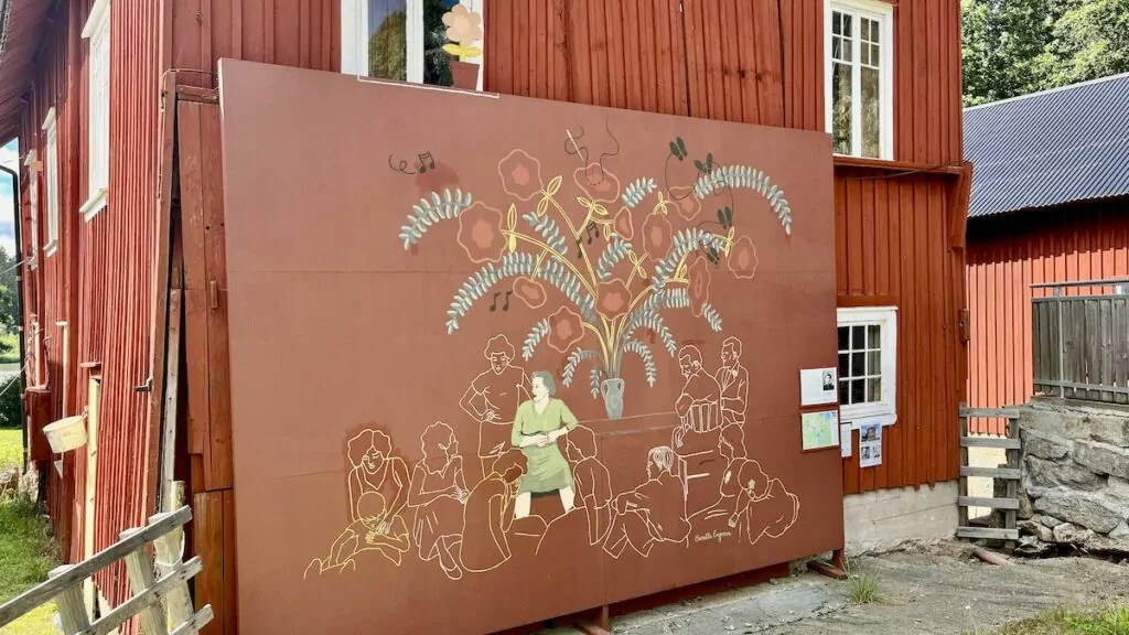 MUMA Muralmålningar på Orust - Ålgårds kvarn