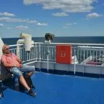 Med färja till Tyskland – framme vid kusten
