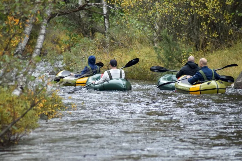 Packraft i Alsterån