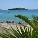 Pakoštane i Kroatien – och camping Kozarica