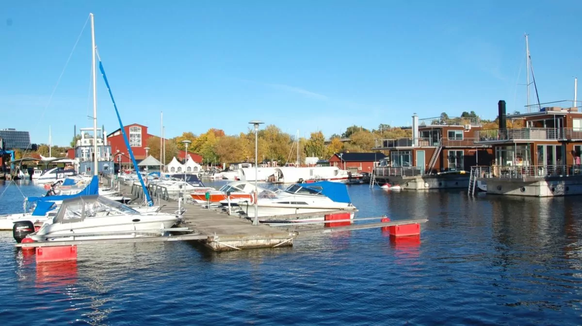 Pampas marina en fantastisk oktoberdag