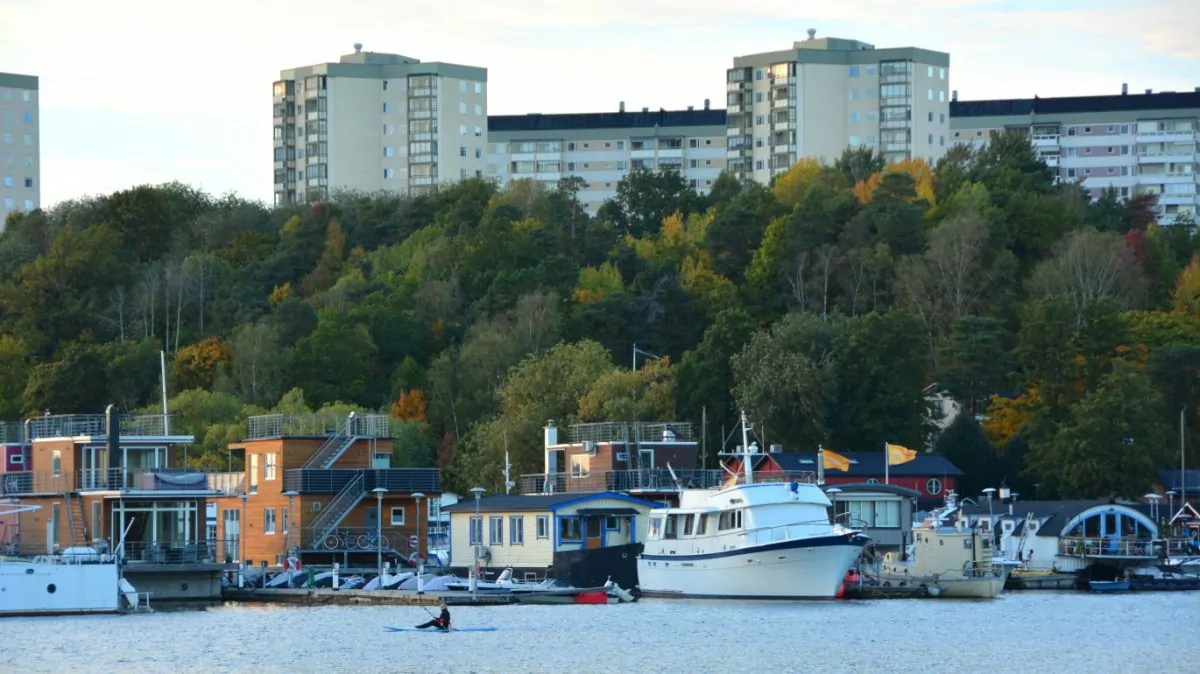 pampas marina sett från hornsbergs strand