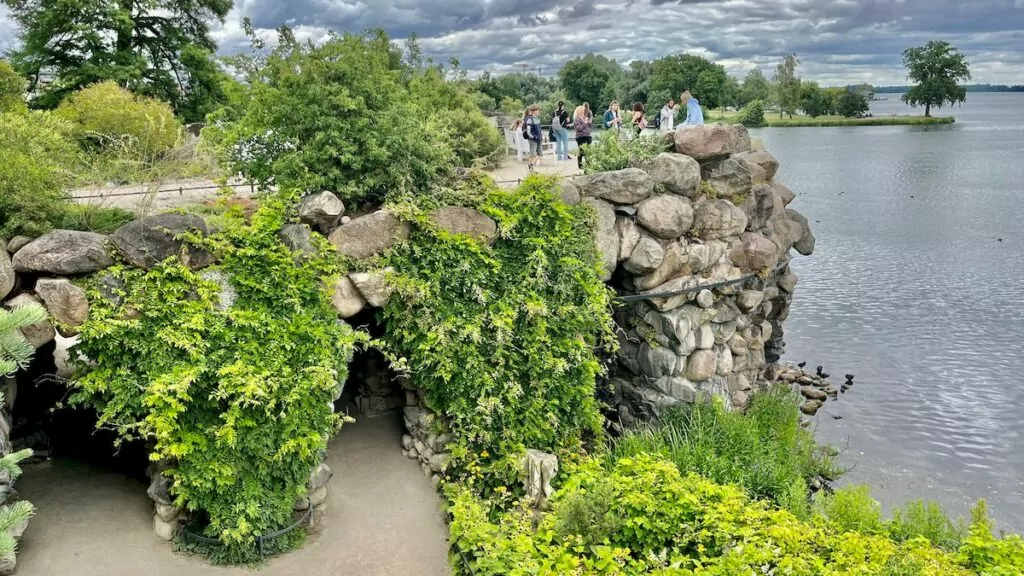 Trädgård vid Schwerins slott