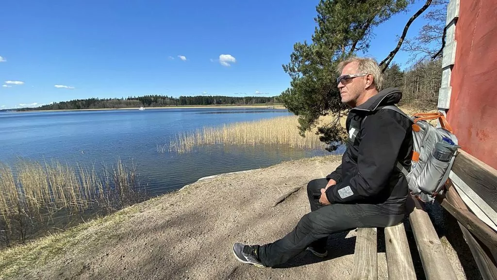 Hällsundet vid engelska parken