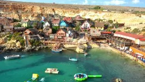 Popeye village (Karl-Alfreds by) på Malta