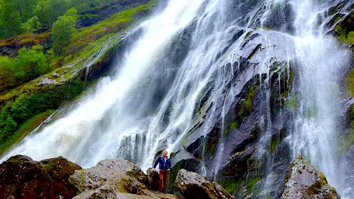 Irlands högsta vattenfall