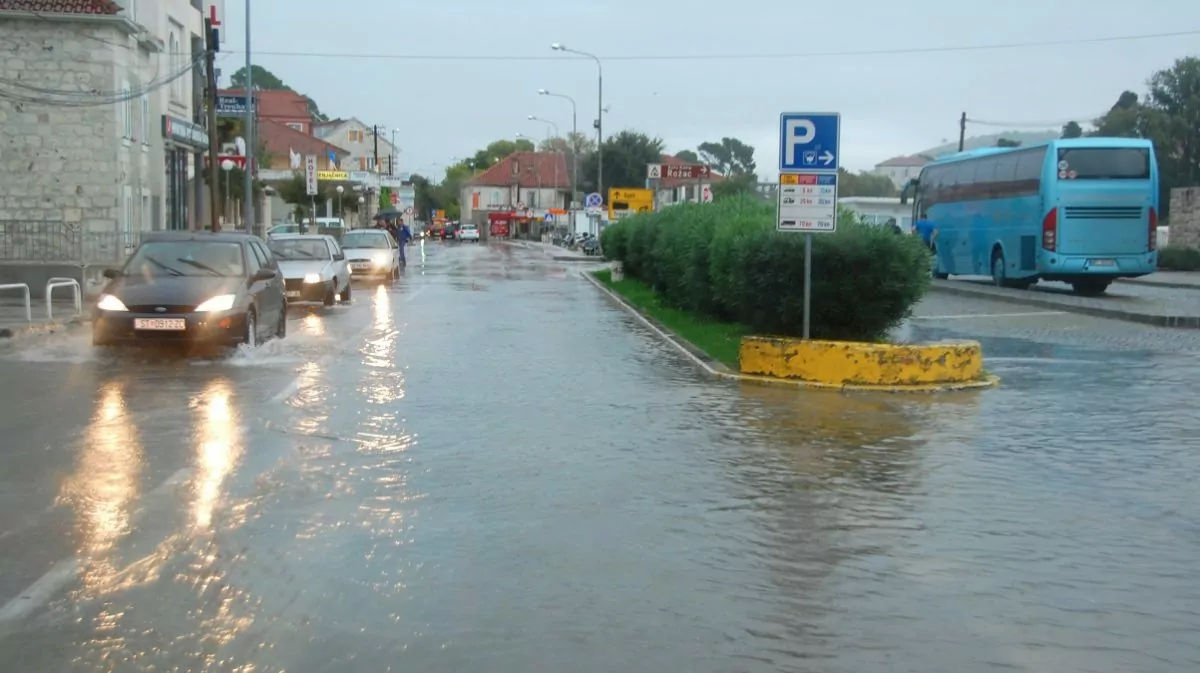 Regn i Kroatien
