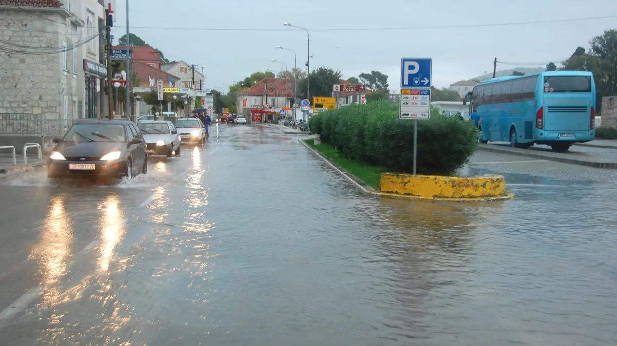 Regn i Kroatien