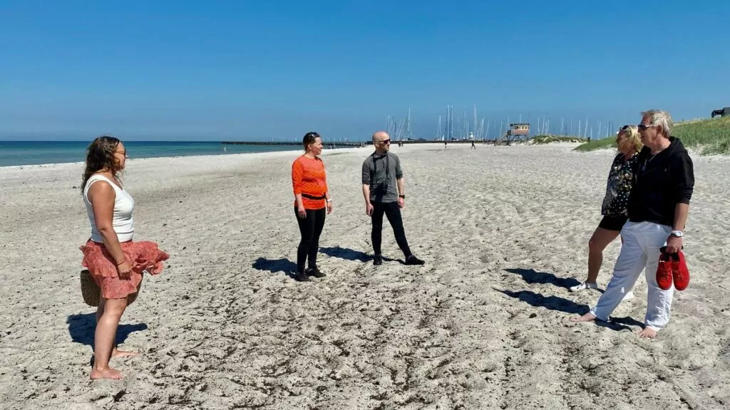 Stranden vid Skanör