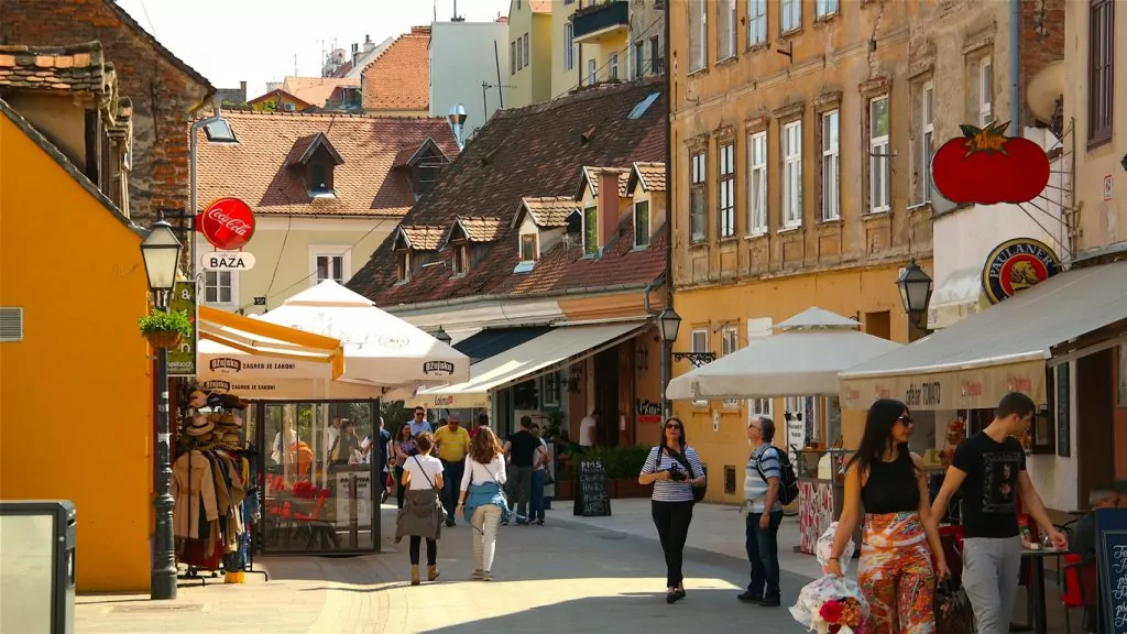 Vad äter man i Kroatien och på Tkalčić-gatan