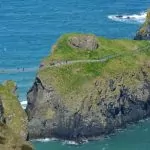 Dramatisk repbro i Nordirland – Carrick-a-Rede