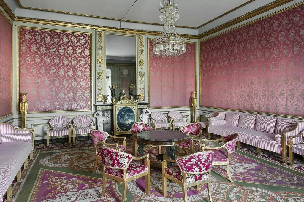 Rosersbergs slott - röda salongen